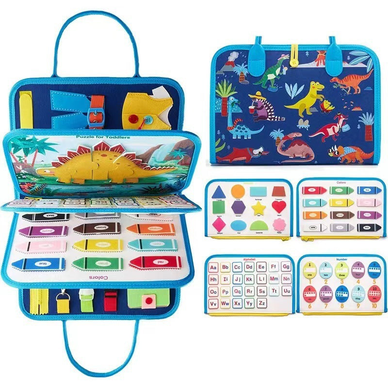 Children's Educational Felt Busy Board
