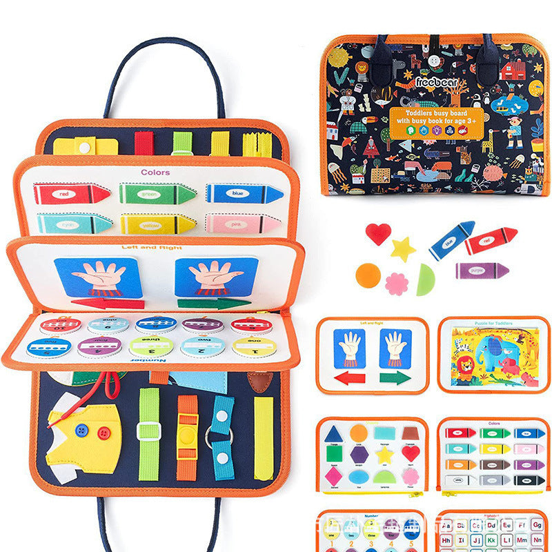 Children's Educational Felt Busy Board
