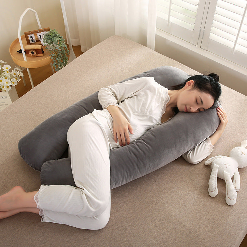 Pregnant woman's back support pillow