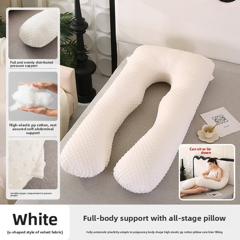 Pregnant woman's back support pillow