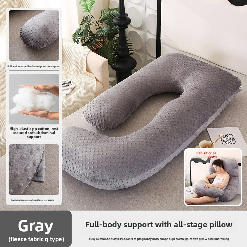 Pregnant woman's back support pillow