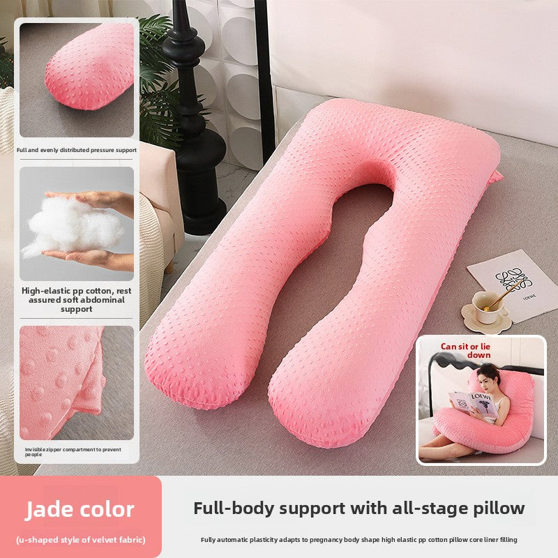 Pregnant woman's back support pillow