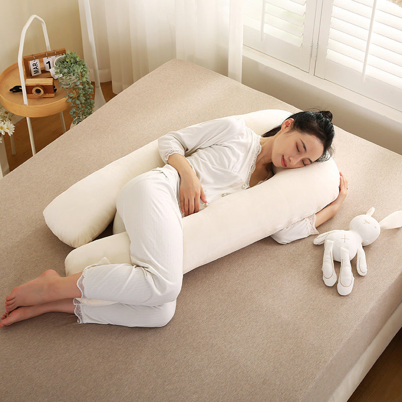 Pregnant woman's back support pillow