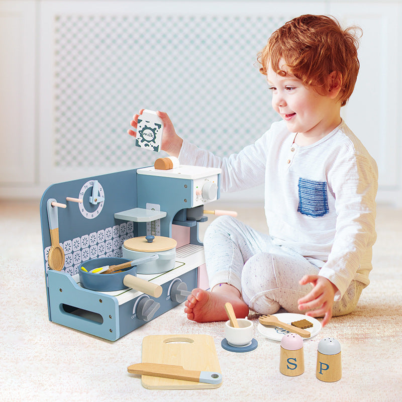 Kitchen toy stove top for children
