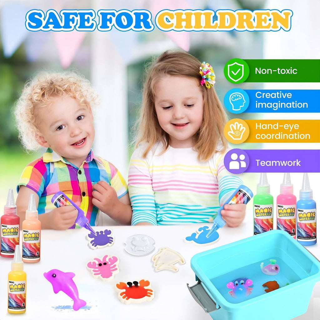 Magic Water Gel Toy Set for Kids DIY Craft