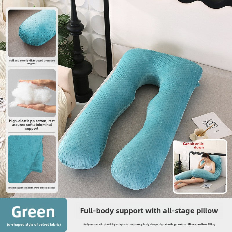 Pregnant woman's back support pillow