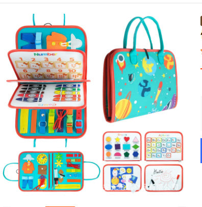 Children's Educational Felt Busy Board