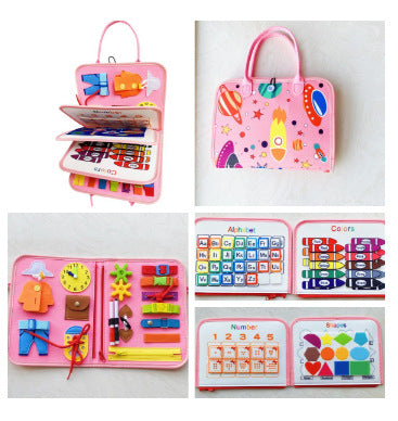 Children's Educational Felt Busy Board