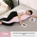 Pregnant woman's back support pillow