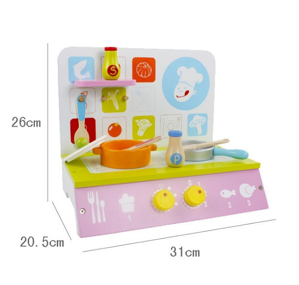 wooden kitchen toy