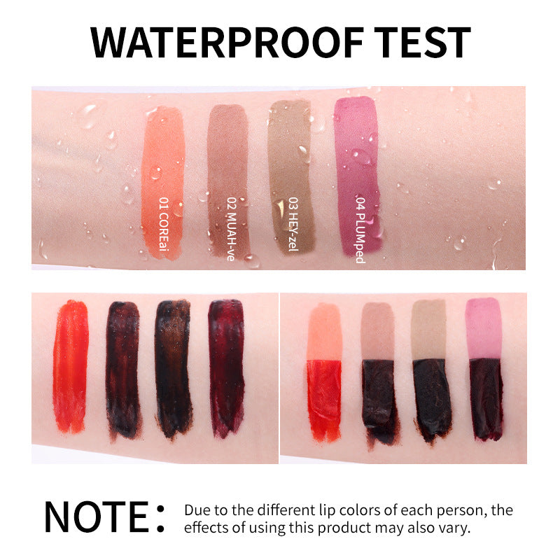 Tear-off Lip Glaze Waterproof Velvet Matte