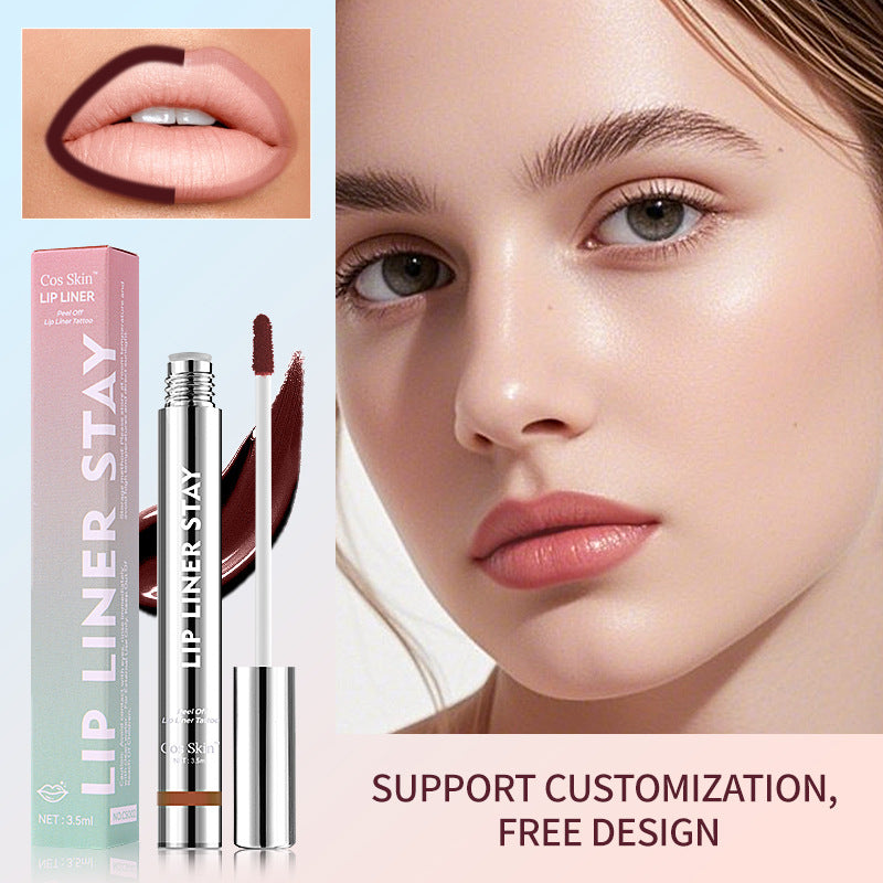 Tear-off Lip Glaze Waterproof Velvet Matte