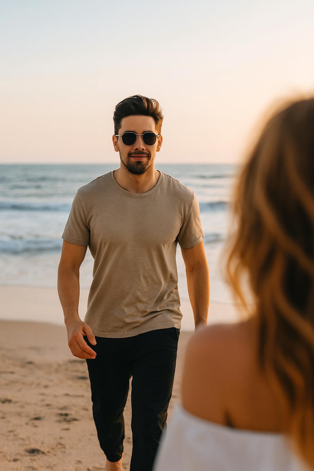 Fahim Hexa Series – Vintage Gold Frame Sunglasses for Men & Women | UV400 Protection | Hexagonal Shape | Retro Classic Look