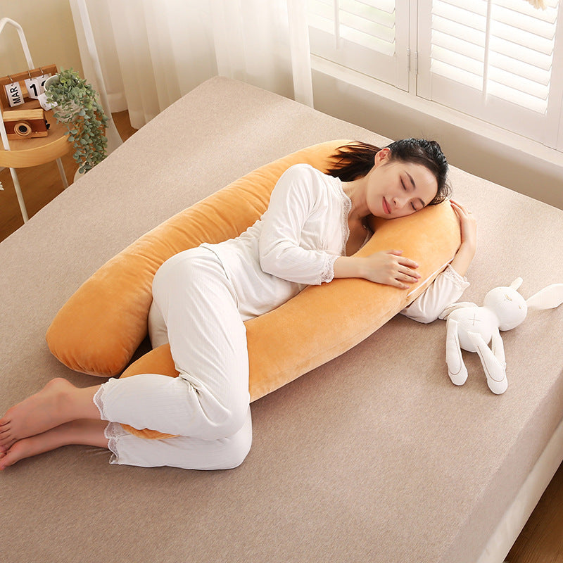 Pregnant woman's back support pillow