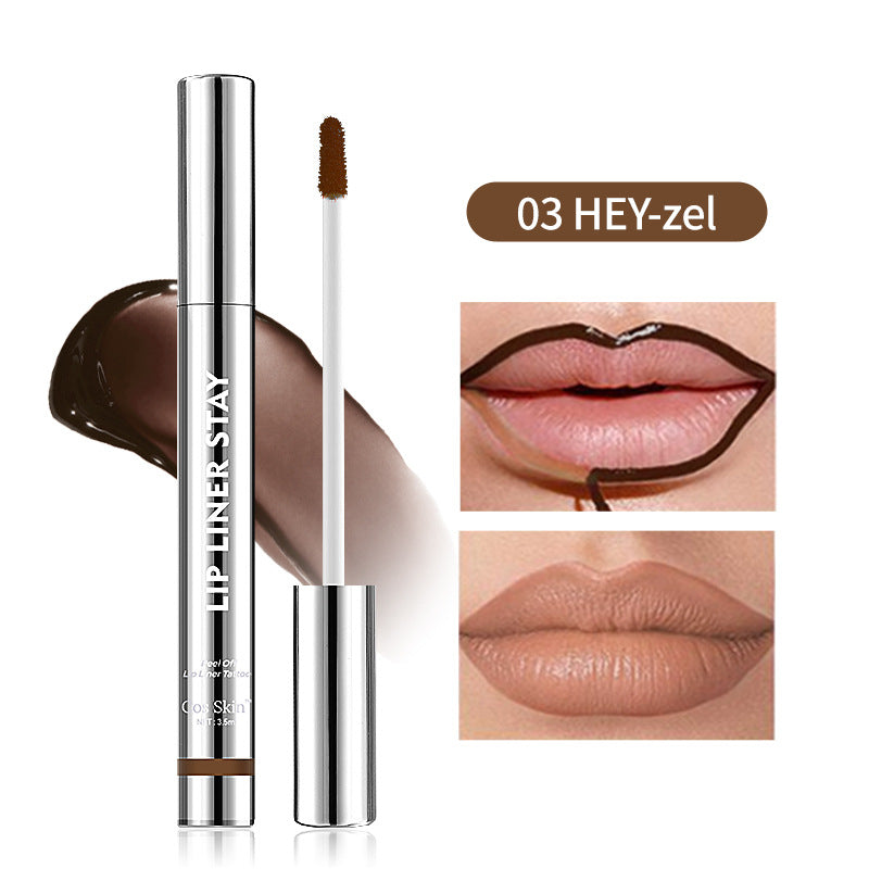 Tear-off Lip Glaze Waterproof Velvet Matte